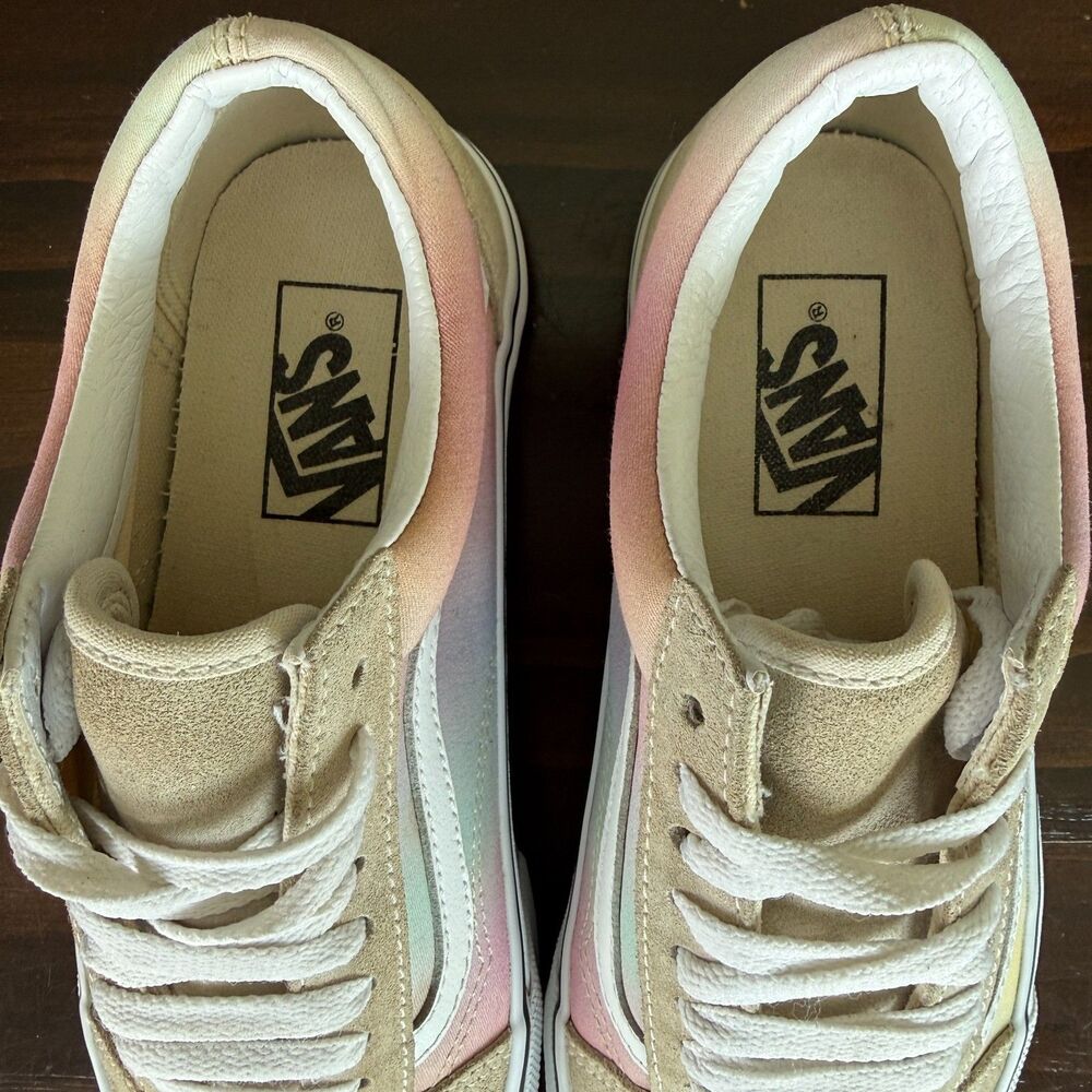 Vans Old Skool Aura Shift Multicolor Sneaker Women's Size 8 Men's Size 6.5 - Picture 4 of 11